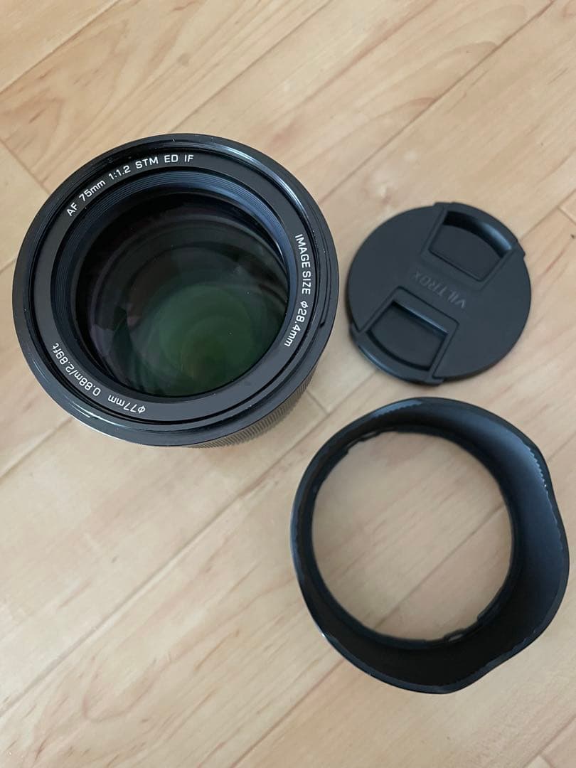 VILTROX AF 75mm F1.2 XF　FUJIFILM Xマウント