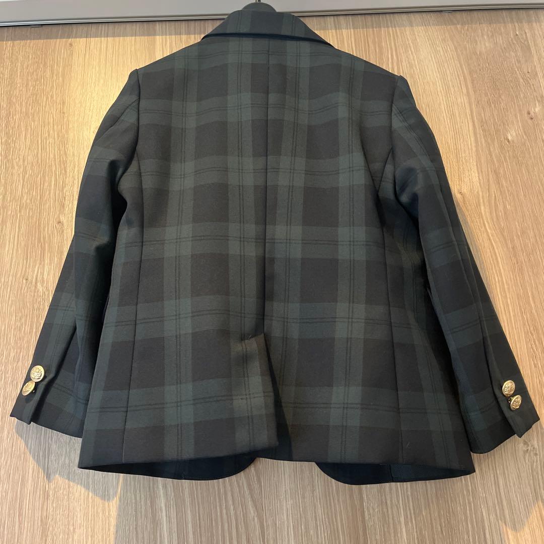 グリーンレーベルリラクシング　キッズ ブラックウォッチスーツ　110