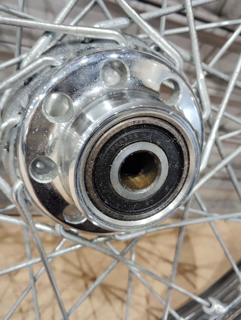 ハーレー 21インチ ホイール ショベル エボ ツインカム 3/4アクスル