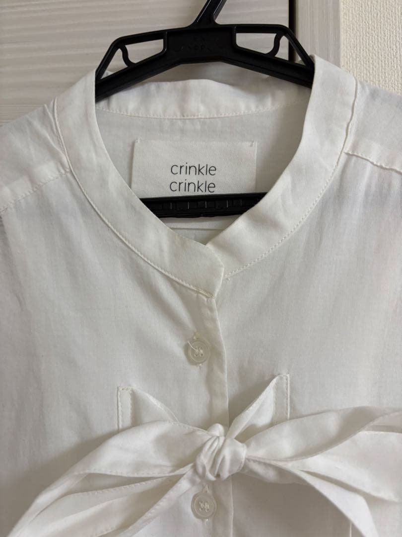 クリンクルクリンクルクリンクル　リボンブラウス