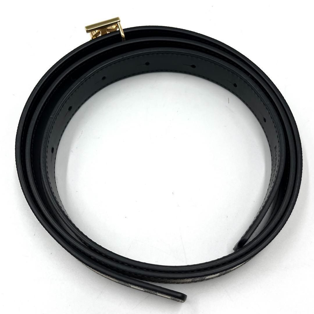 【未使用級・付属品有り】バーバリー ベルト ノバチェック TBロゴバックル