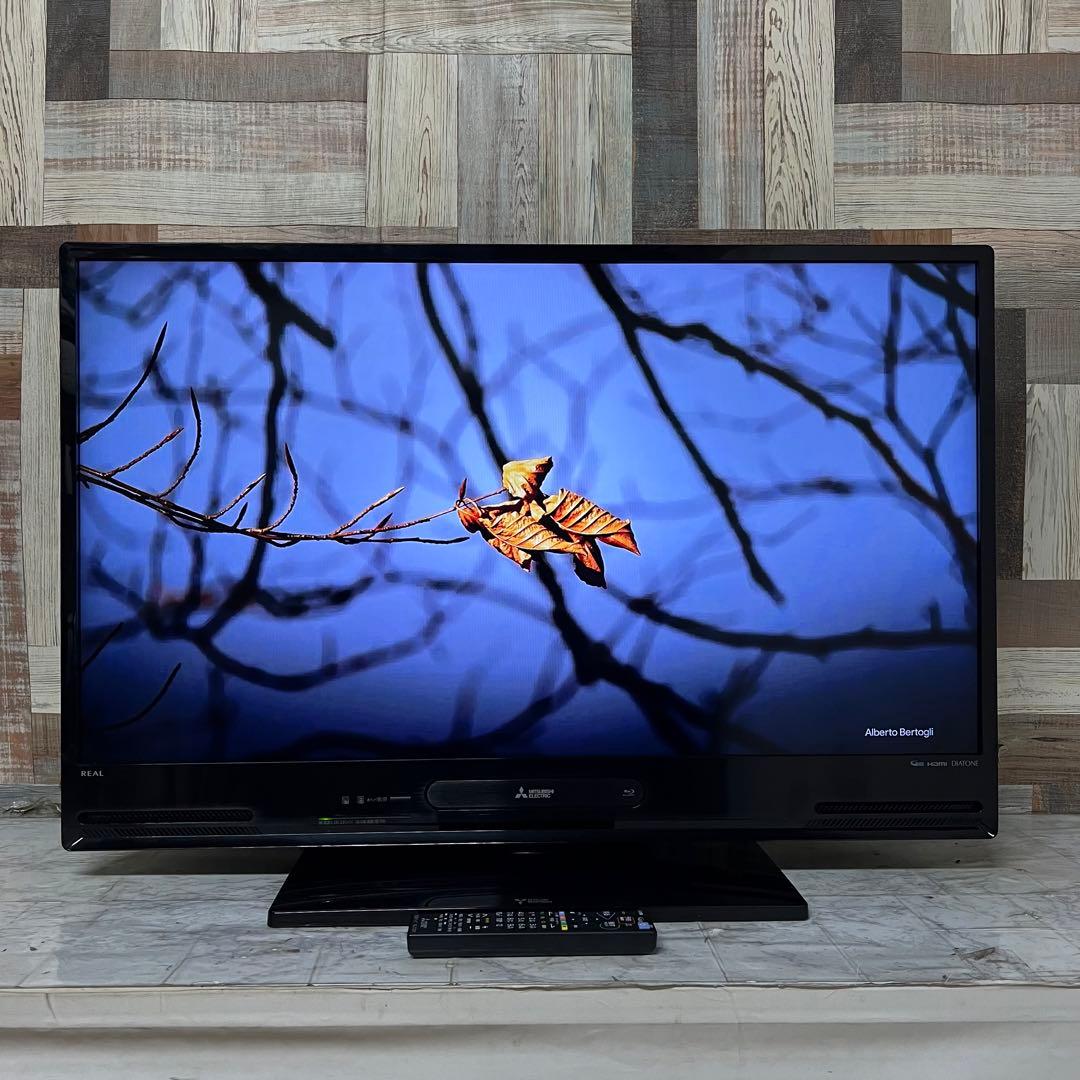 即日受渡❣️全国送料込三菱40型HDD&Blu-ray録画機能内蔵ダビング可能TV