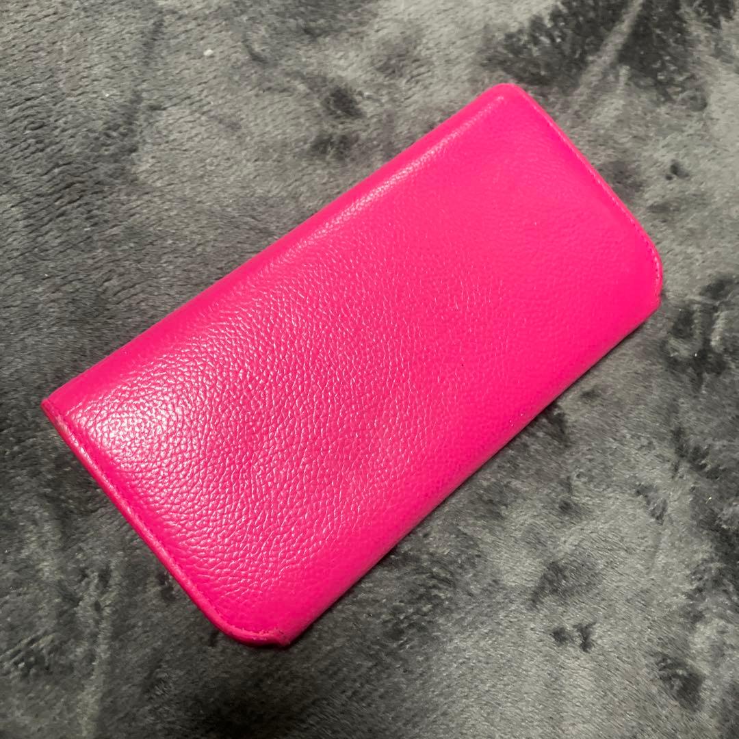 長財布　ピンク　折財布　レディーズ　バレンシアガ