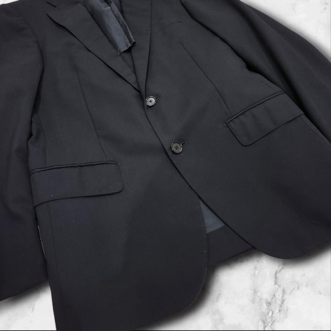 green label relaxing スリーピース スーツ ブラック 白タグ