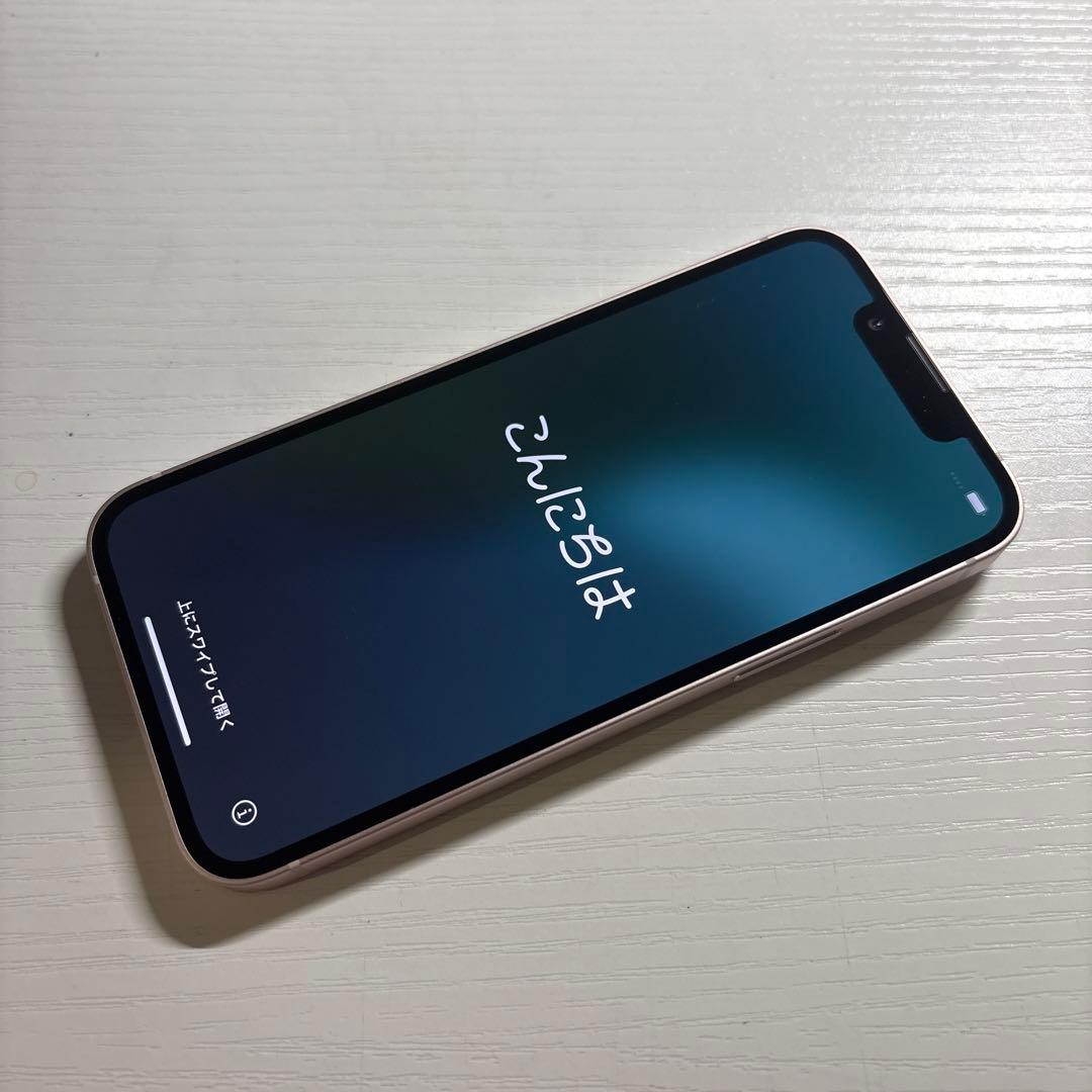 iPhone13 mini 128GB ピンクSIMフリー 極美品