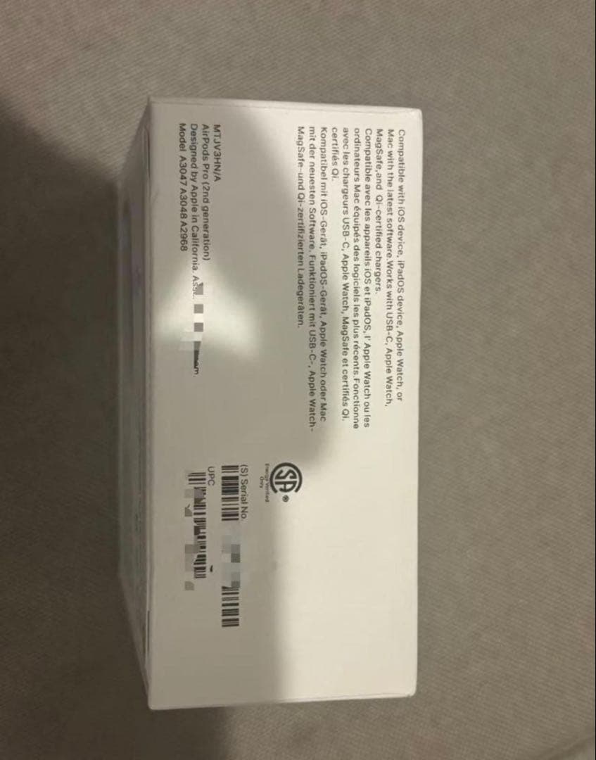 Apple AirPods Pro （第2世代）本体