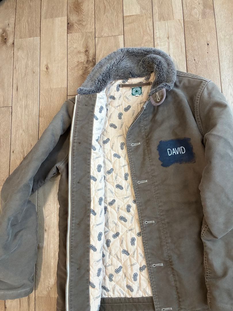 定価4万CAGE-LOWデッキジャケットN-1 ヴィンテージ