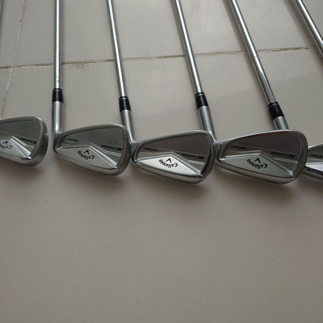 キャロウェイＸフォージドスターアイアン6本950GHネオ美品