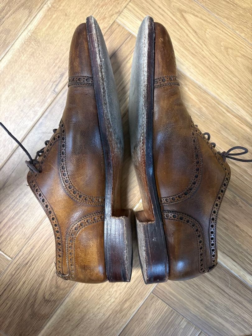 Crockett & Jones ブラウン ドレスシューズ　革靴 5 1/2E