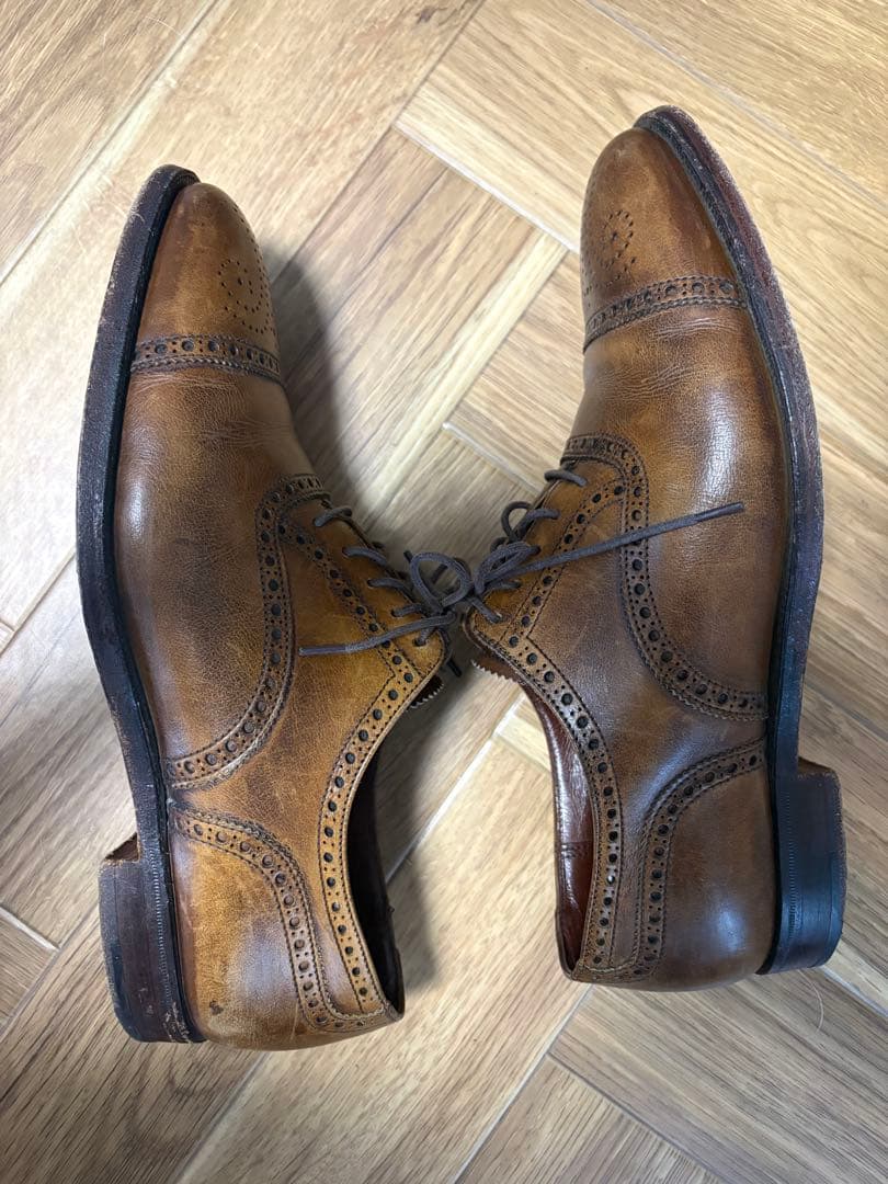 Crockett & Jones ブラウン ドレスシューズ　革靴 5 1/2E