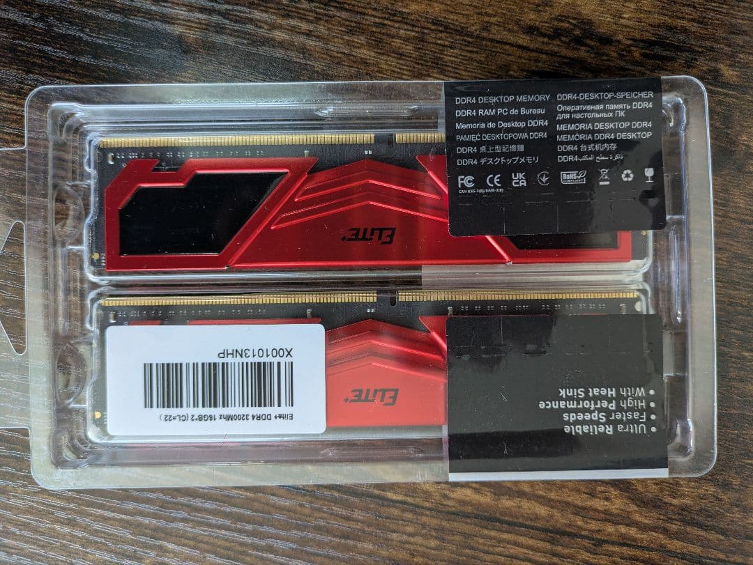 メモリー TEAMGROUP Elite DDR4 32GB 3200MHz