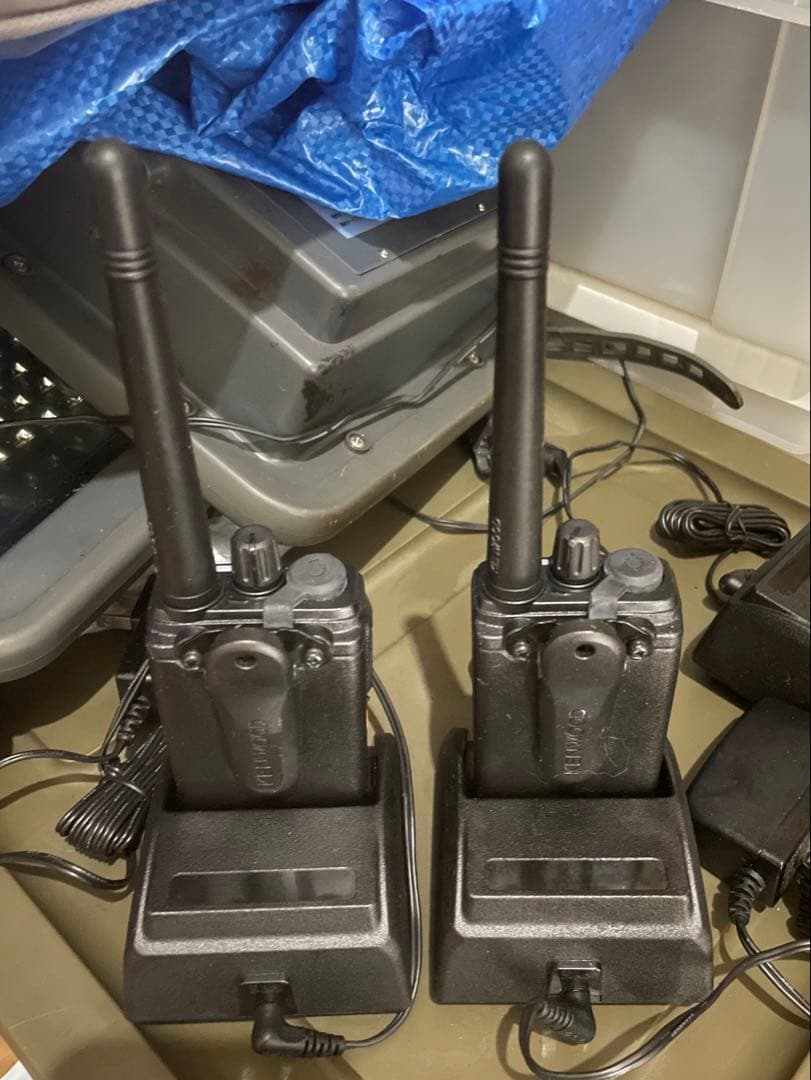 2台セットKENWOODデジタルトランシーバーTPZ-D563BT 充電器付き