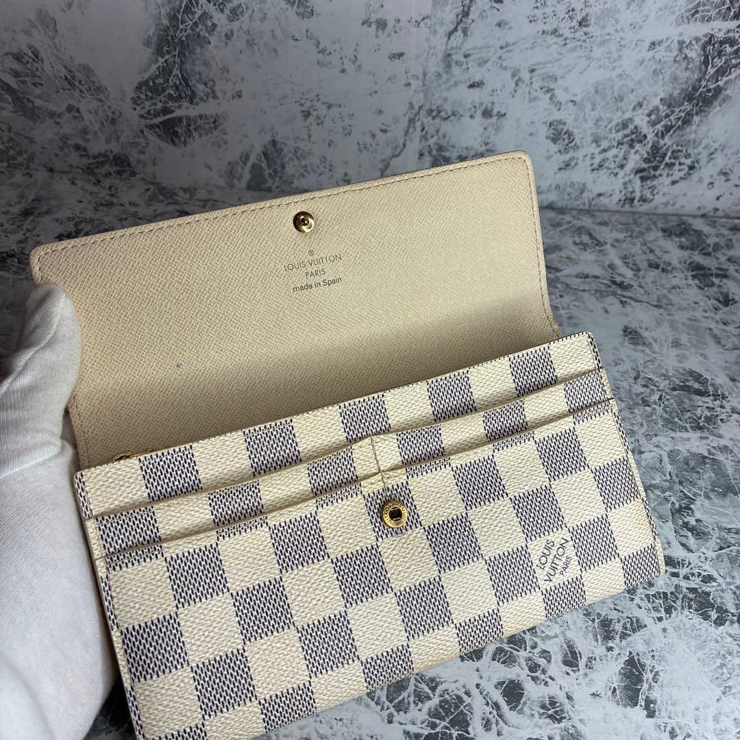 ✨LOUIS VUITTON✨　ルイヴィトン　長財布　ダミエ　アズール