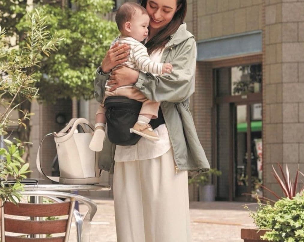 シングルショルダーセット　ユナイテッドアローズ　ヒップシート　黒　ブラック