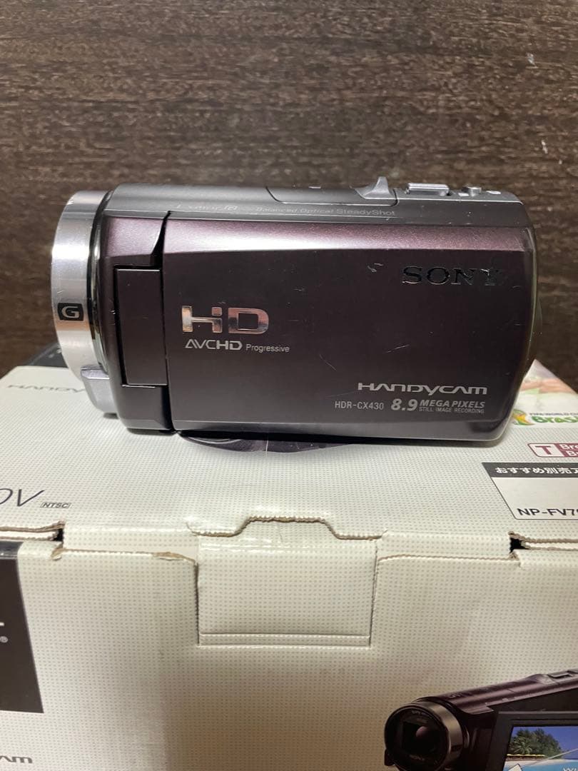 ビデオカメラ　SONY CX430V