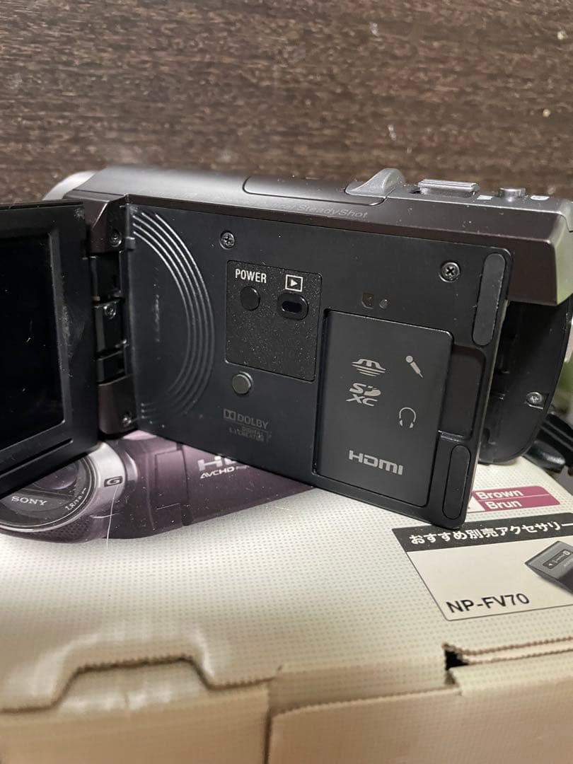 ビデオカメラ　SONY CX430V