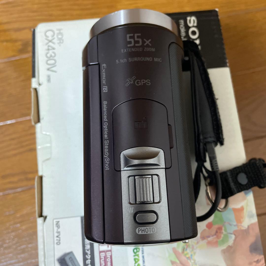 ビデオカメラ　SONY CX430V