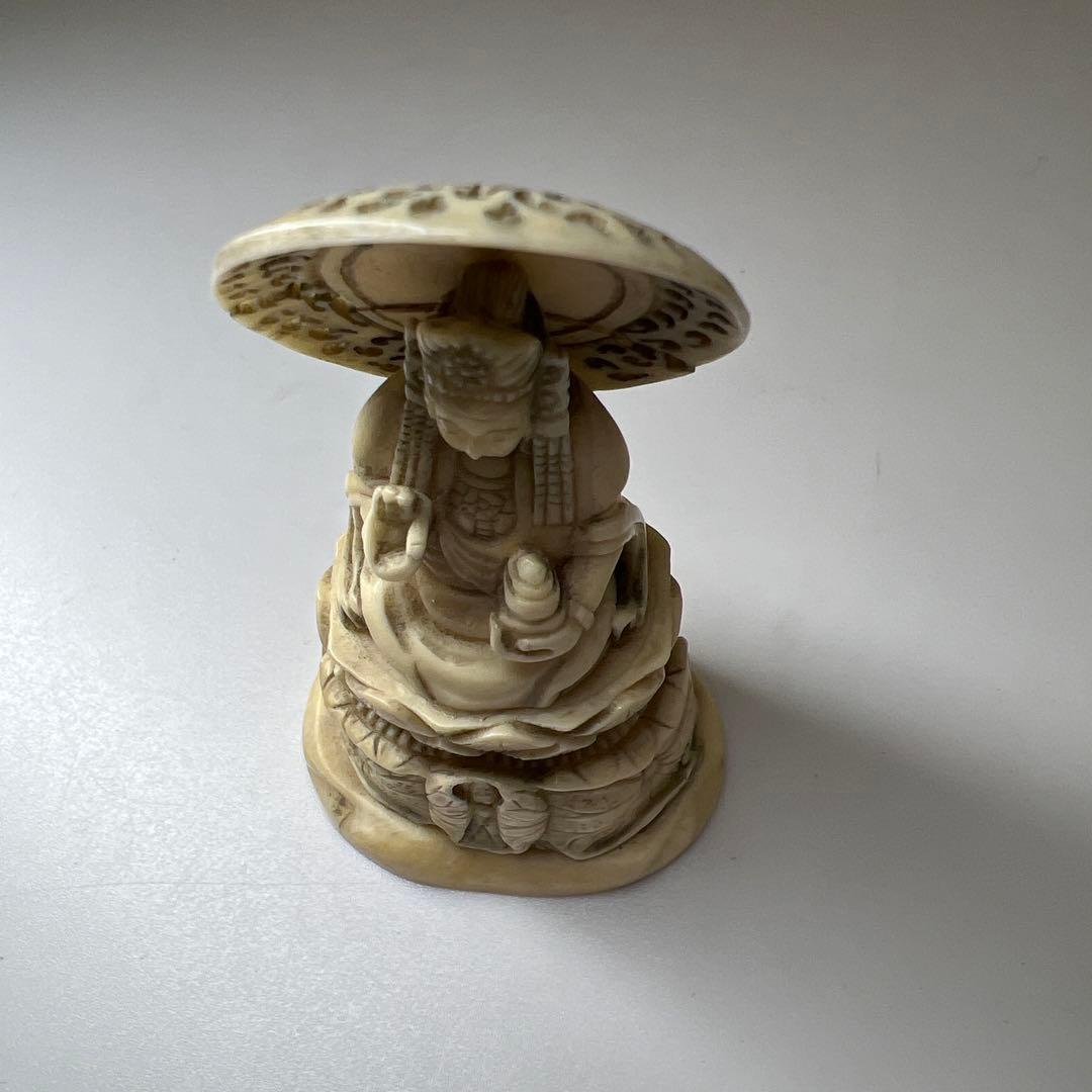 専用　本抹香鯨歯　仏像　54g 東Y8-0108☆2Fトヒチサ