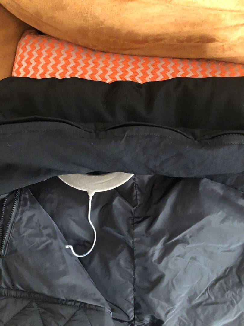 マ*ル様 Y's for men ダウンベスト　ブラック　ヨウジヤマモト　ブルゾ