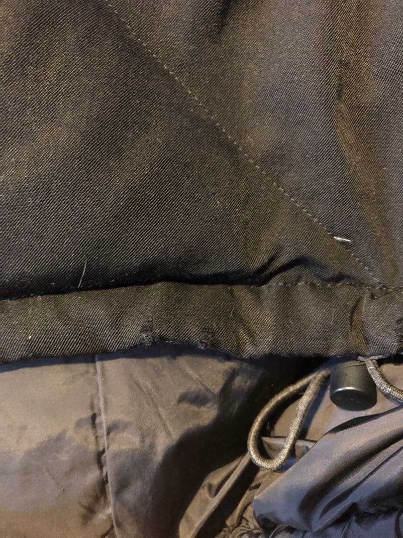 マ*ル様 Y's for men ダウンベスト　ブラック　ヨウジヤマモト　ブルゾ