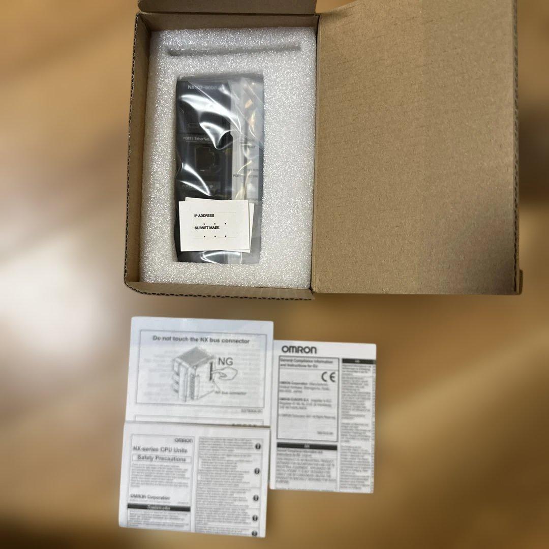 NX102-9000 OMRON CPUユニット【新品未使用】