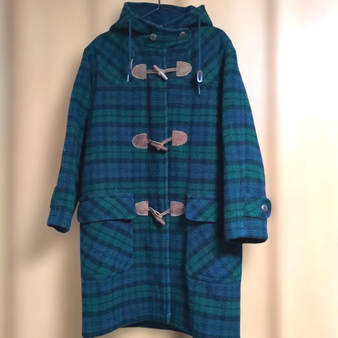 LLBean　エルエルビーン　ジャケット　ダッフルコート　チェック70s 80s
