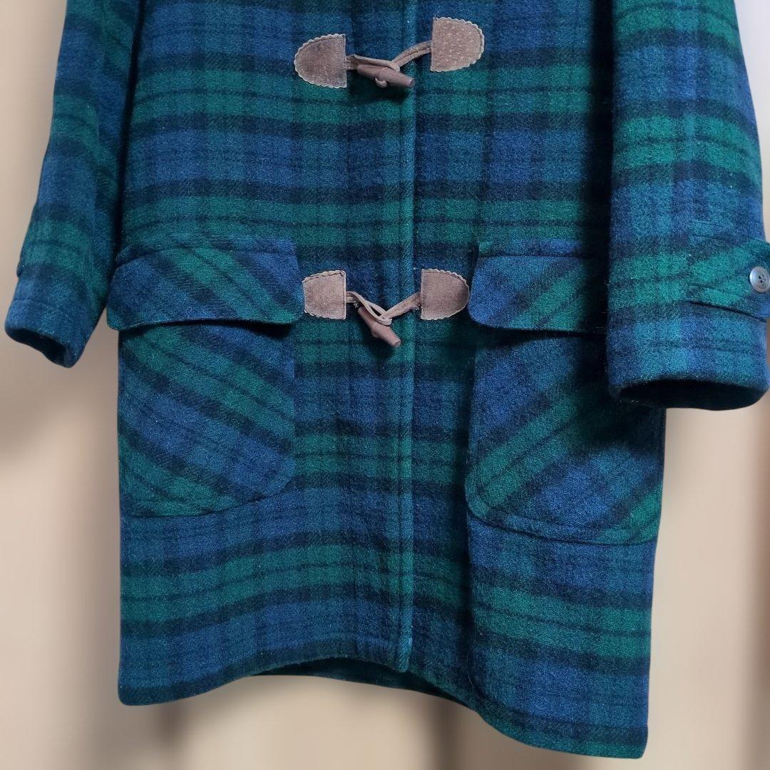 LLBean　エルエルビーン　ジャケット　ダッフルコート　チェック70s 80s