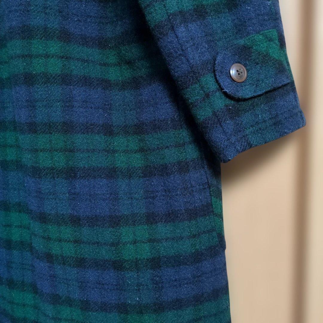 LLBean　エルエルビーン　ジャケット　ダッフルコート　チェック70s 80s