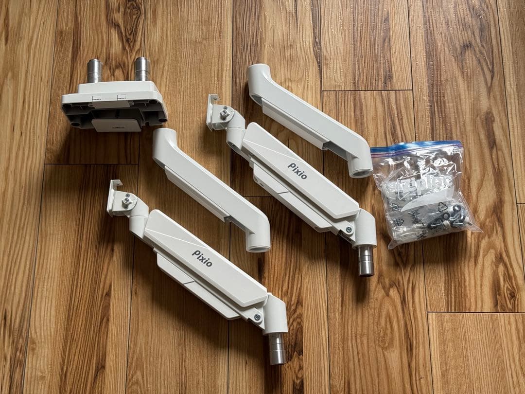 Pixio PS2D モニターアーム ホワイト