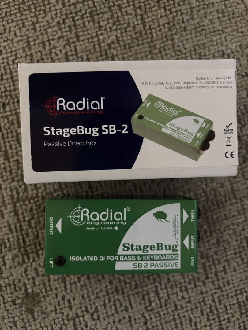 【未使用品】Radial StageBug SB-2