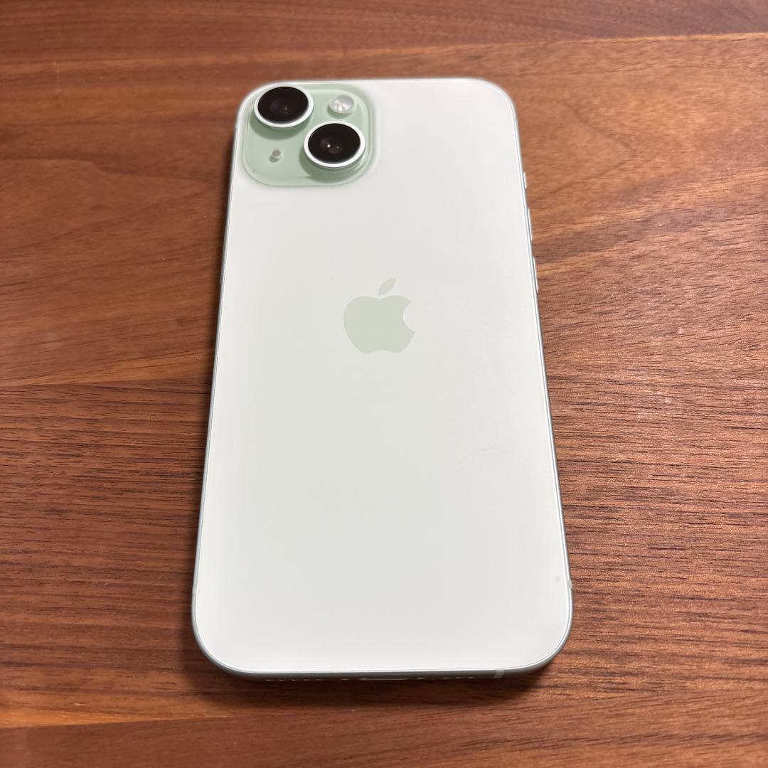 Apple iPhone 15 ミントグリーン 本体