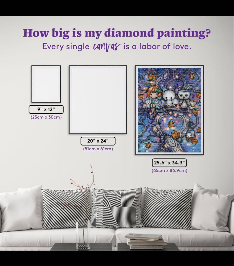 ダイヤモンドアートクラブ　The Autumn Tree