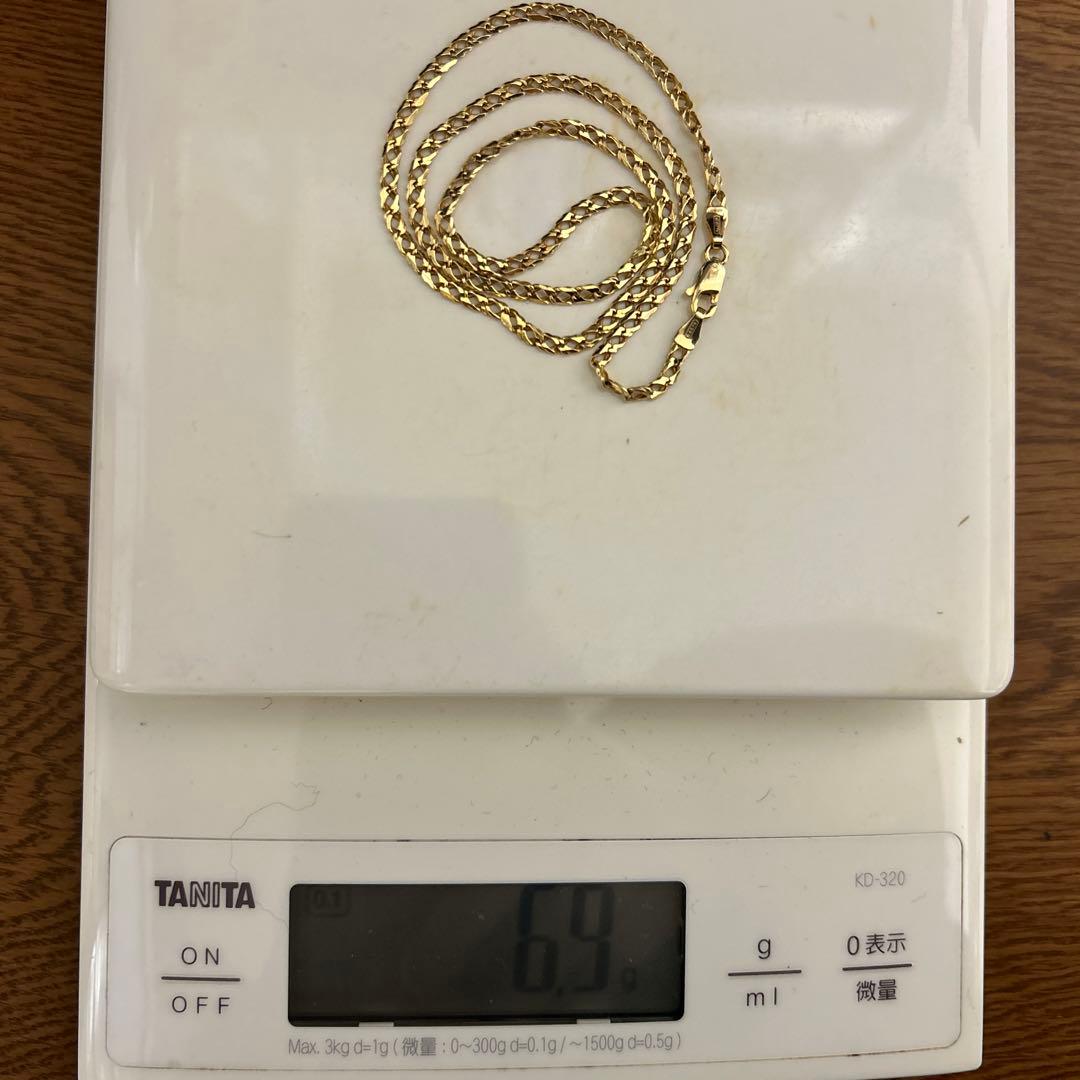 14金　ゴールドネックレス