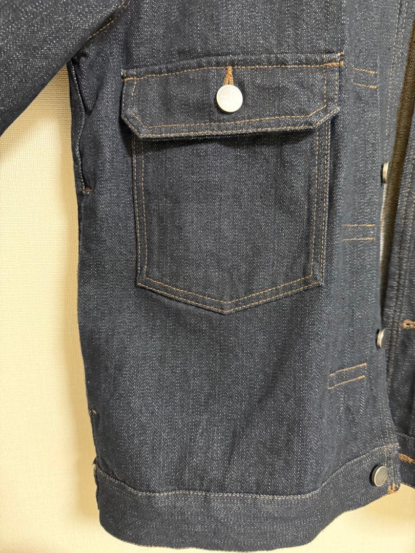 ジャケット・アウター DENIM CROPPED ZIP TRUCKER JK
