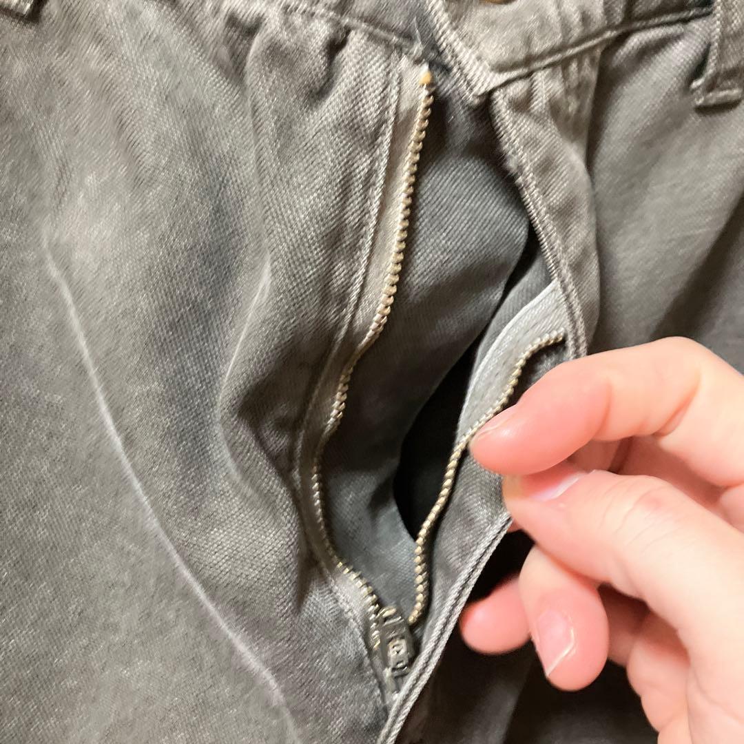 パンツ Distressed Double Knee Pants G-Brown M