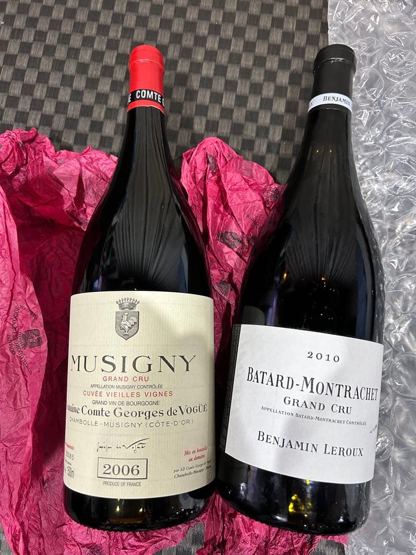 【kkkk】ヴォギュエ・ミュジニー&バンジャマン・バタールMg 2本セット