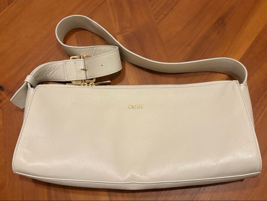 chiiii bag チーバッグ Landscape Shoulder ホワイト