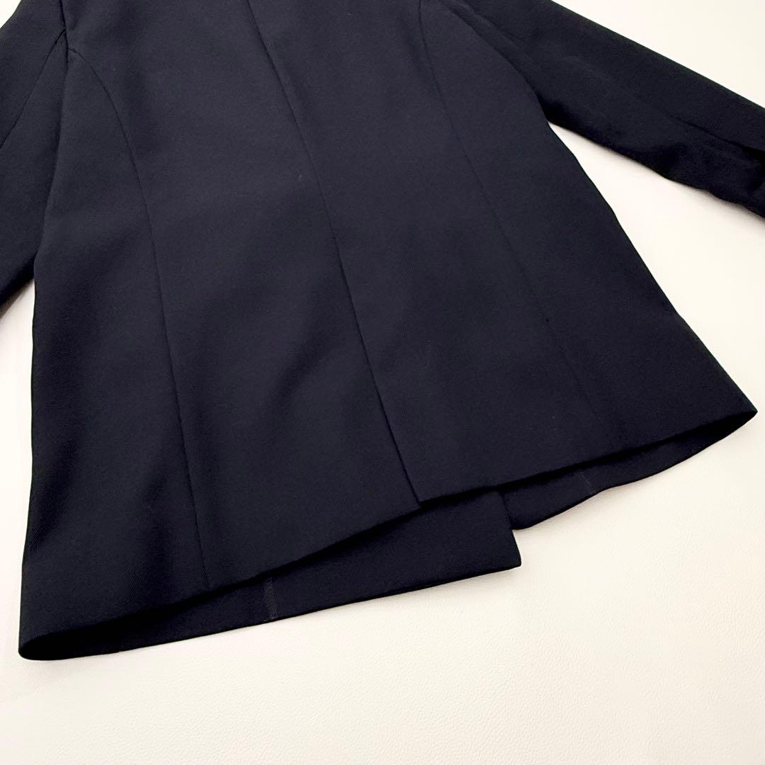 金釦✨ビームス ドライギャバジンダブルジャケット ネイビー