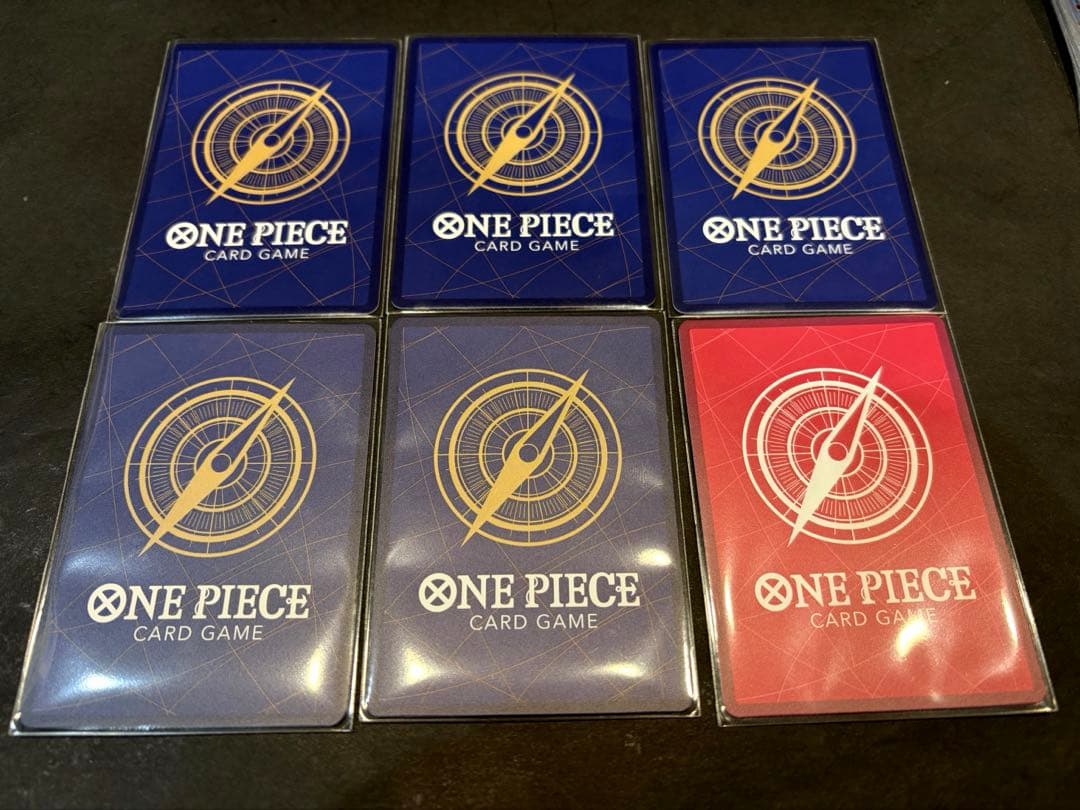 ワンピ　五老星　レッド　パラレル　6枚セット　受け継がれる意志　海外人気高騰