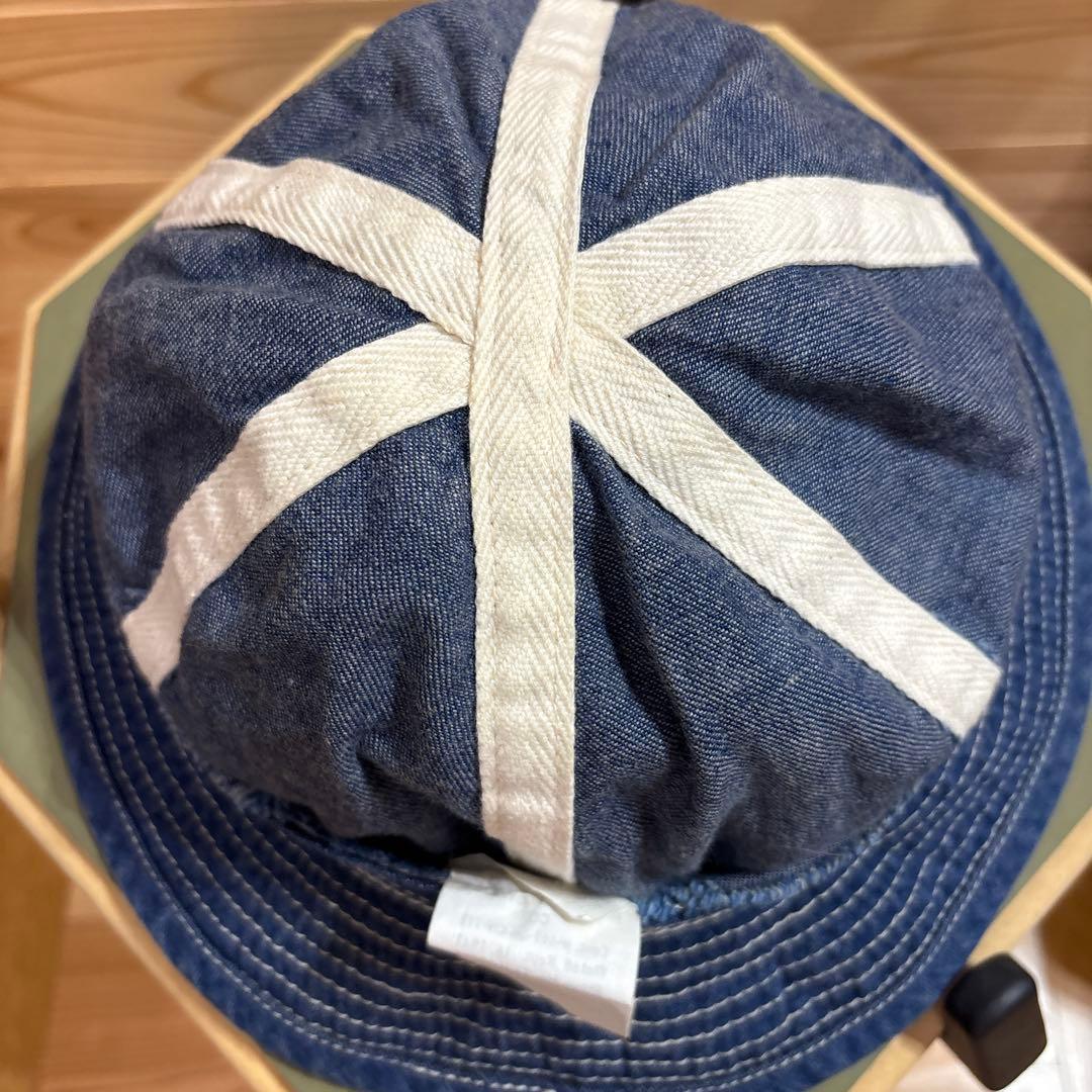 リアルマッコイズ　USアーミーデニムハット　7 1/2