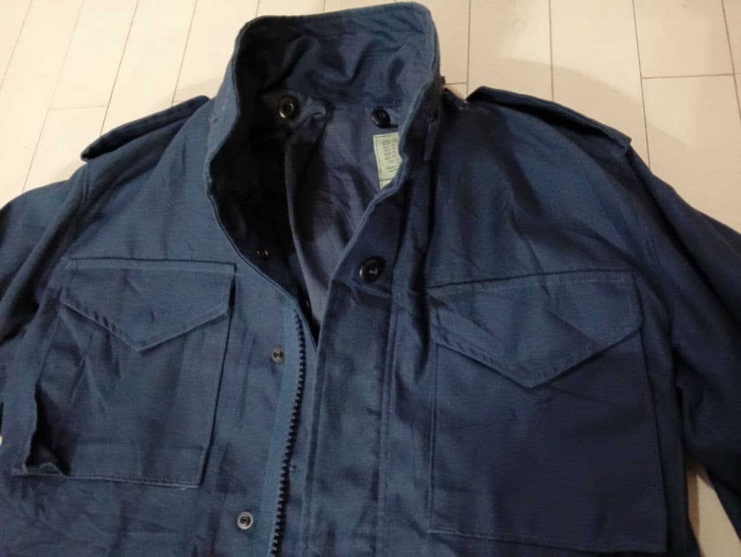 美品 propper社 M-65 フィールドジャケット ミリタリー ネイビー