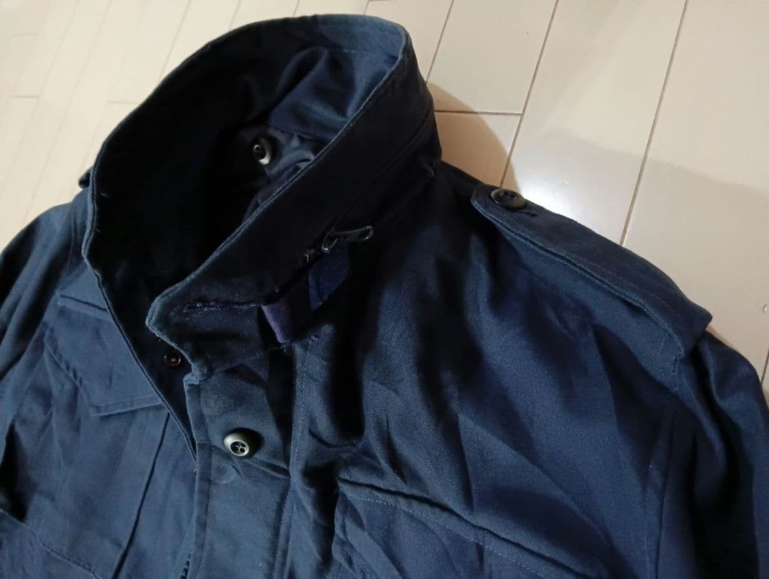 美品 propper社 M-65 フィールドジャケット ミリタリー ネイビー