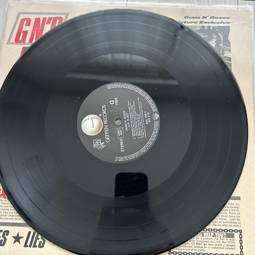 Guns N' Roses GN'R Lies レコード 1988年