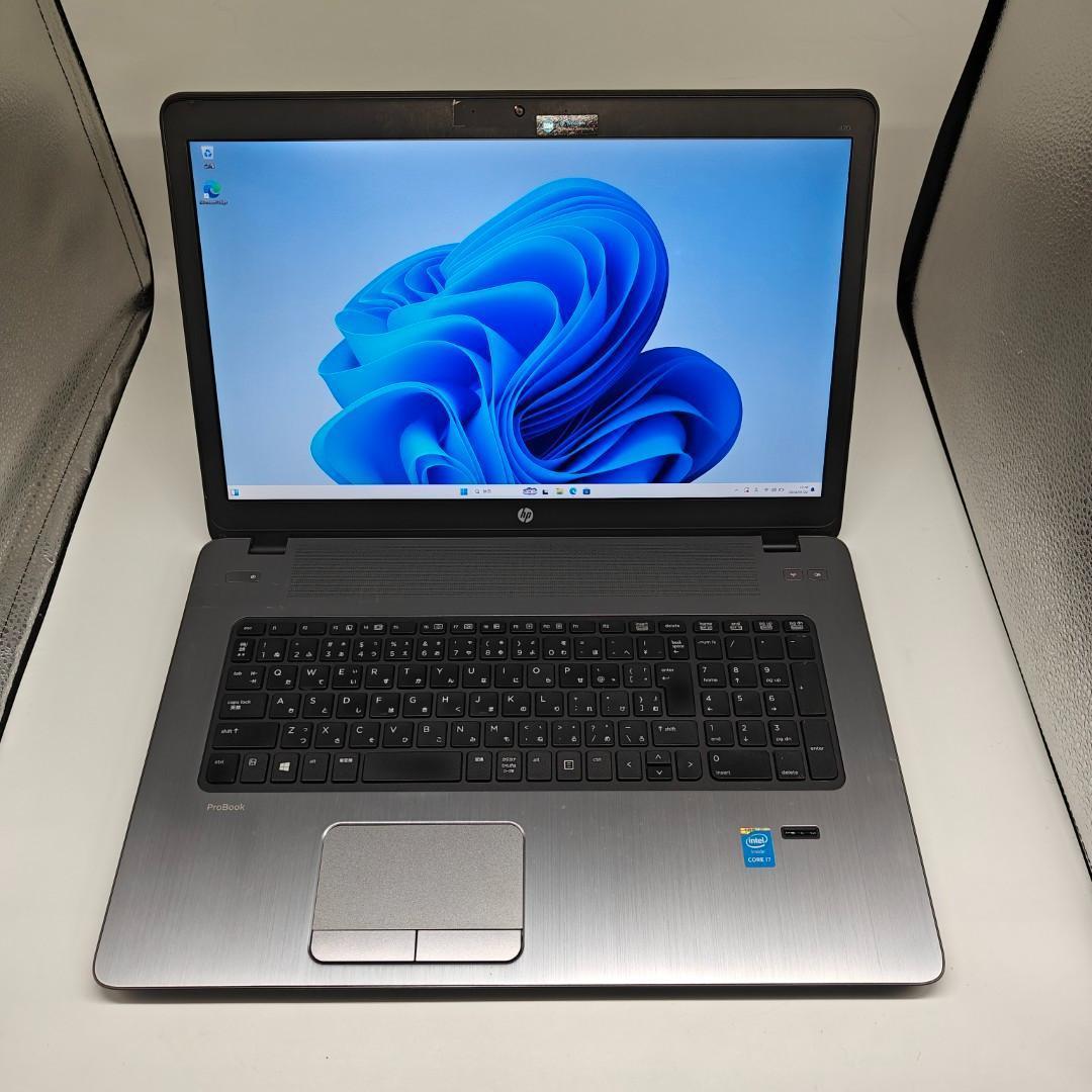 【HP】訳あり 高速i7 SSD256GB 16GB オフィス付き ノートPC