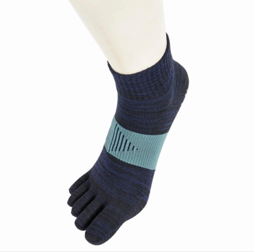 ショート丈【アディダス×福助】五本指ソックス 滑り止め付き 27足セット