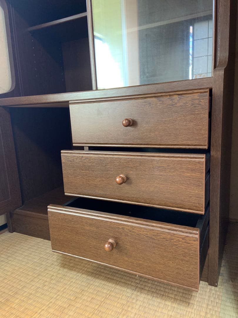 キッチンキャビネット　本棚　収納　リビング収納　キッチン収納　食器棚カップボード