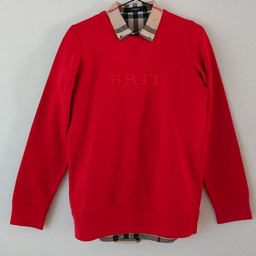 HikoW●バーバリー●160Aノバチェック薄手シャツ　三陽商会