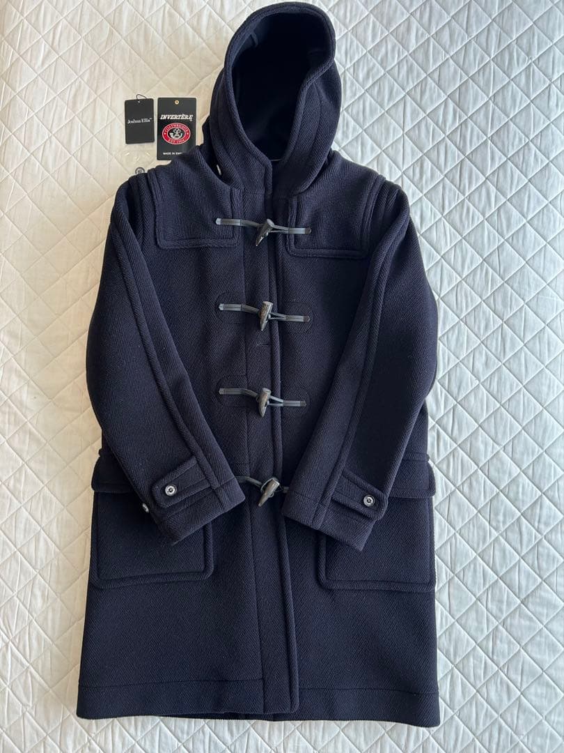 美品INVERTERE ダッフルコート ネイビー 40