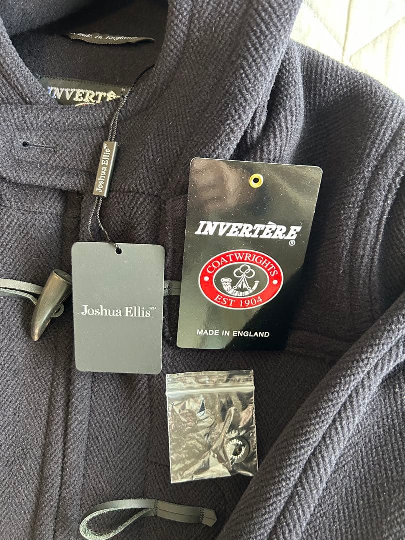美品INVERTERE ダッフルコート ネイビー 40