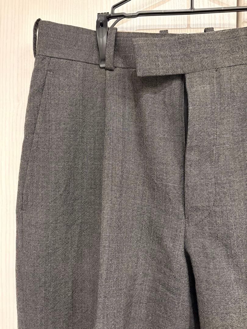 MAATEE&SONS スラックス　グレーチェック　mt4303-0202c